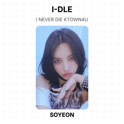 I-DLE I NEVER DIE KTOWN4U Official Photocard