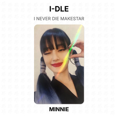 I-DLE I NEVER DIE MAKESTAR Official Photocard