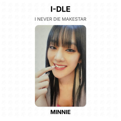 I-DLE I NEVER DIE MAKESTAR Official Photocard