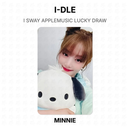 I-DLE I SWAY APPLEMUSIC LUCKY DRAW Official Photocard