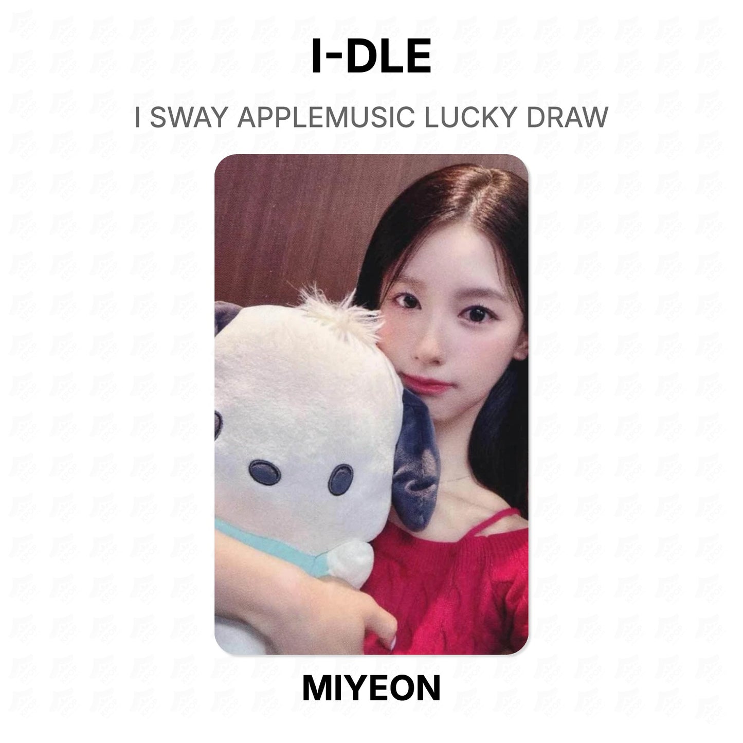 I-DLE I SWAY APPLEMUSIC LUCKY DRAW Official Photocard