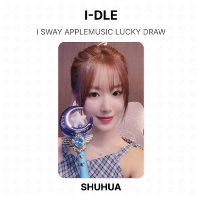 I-DLE I SWAY APPLEMUSIC LUCKY DRAW Official Photocard
