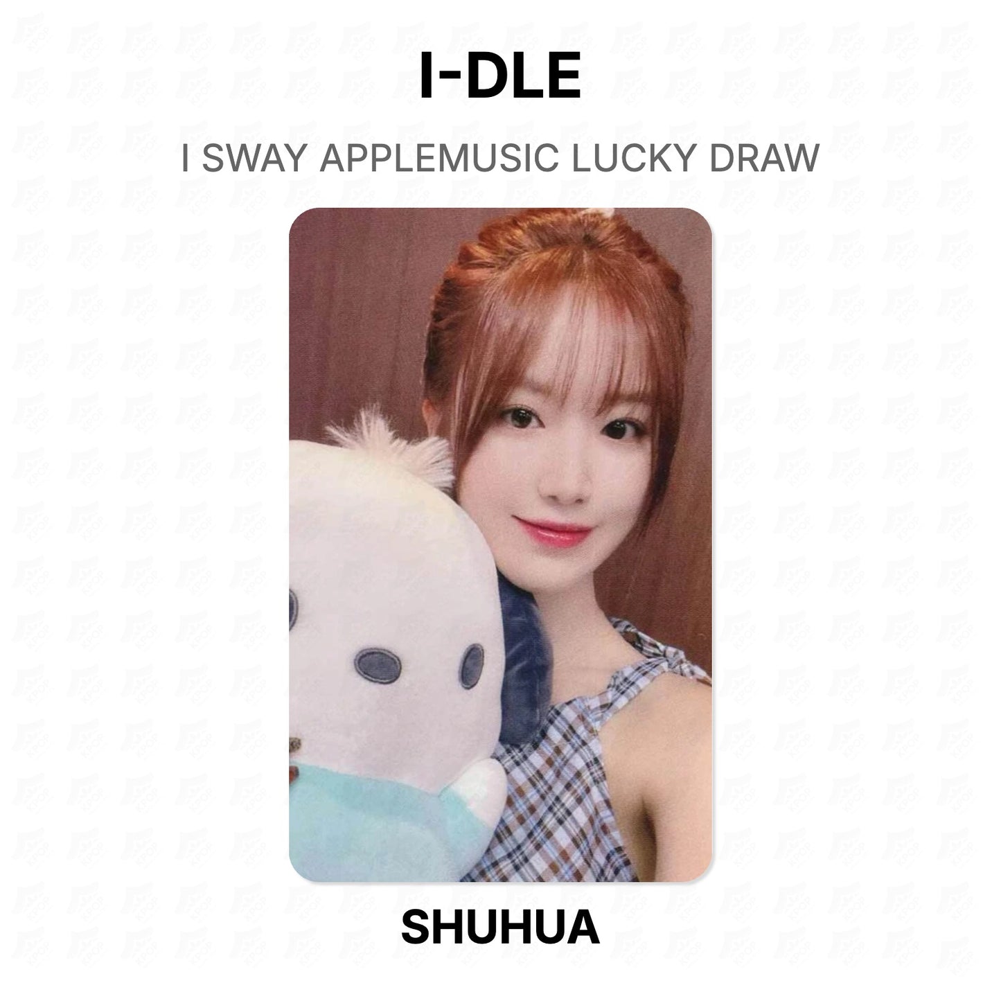 I-DLE I SWAY APPLEMUSIC LUCKY DRAW Official Photocard