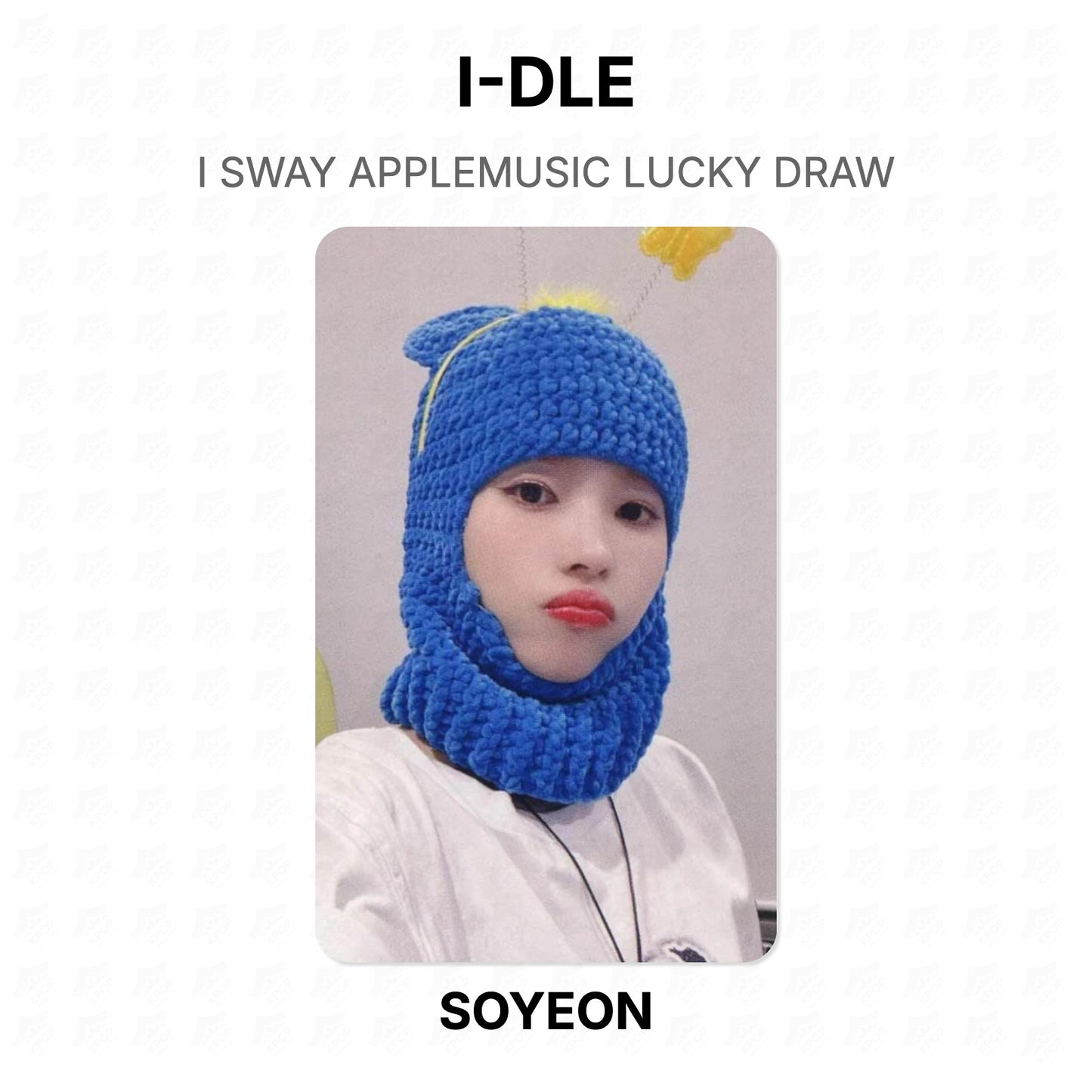 I-DLE I SWAY APPLEMUSIC LUCKY DRAW Official Photocard