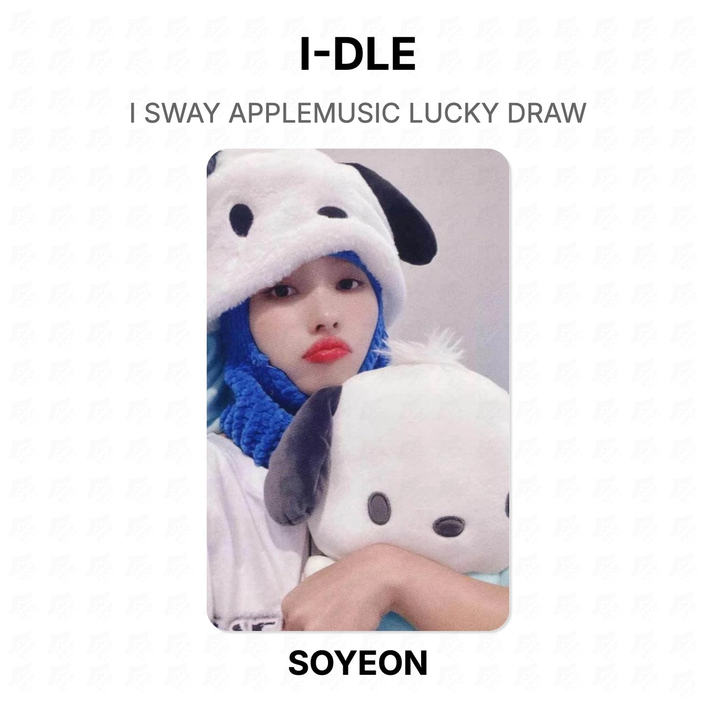 I-DLE I SWAY APPLEMUSIC LUCKY DRAW Official Photocard