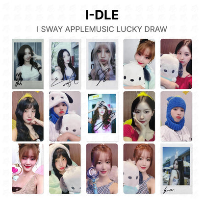 I-DLE I SWAY APPLEMUSIC LUCKY DRAW Official Photocard