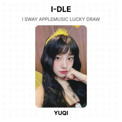 I-DLE I SWAY APPLEMUSIC LUCKY DRAW Official Photocard