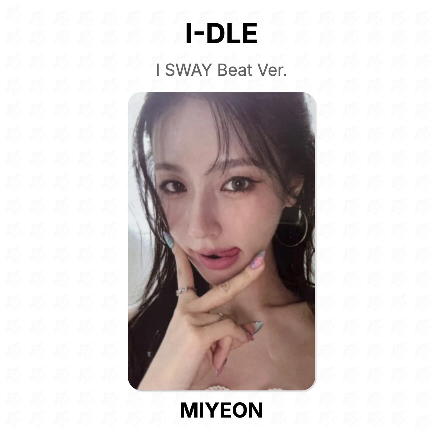I-DLE I SWAY Beat Ver. Official Photocard