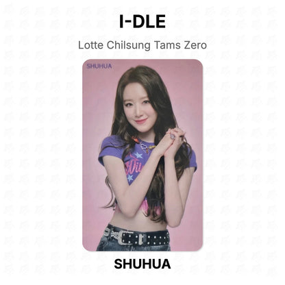 I-DLE Lotte Chilsung Tams Zero Official Photocard