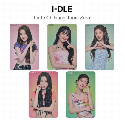 I-DLE Lotte Chilsung Tams Zero Official Photocard