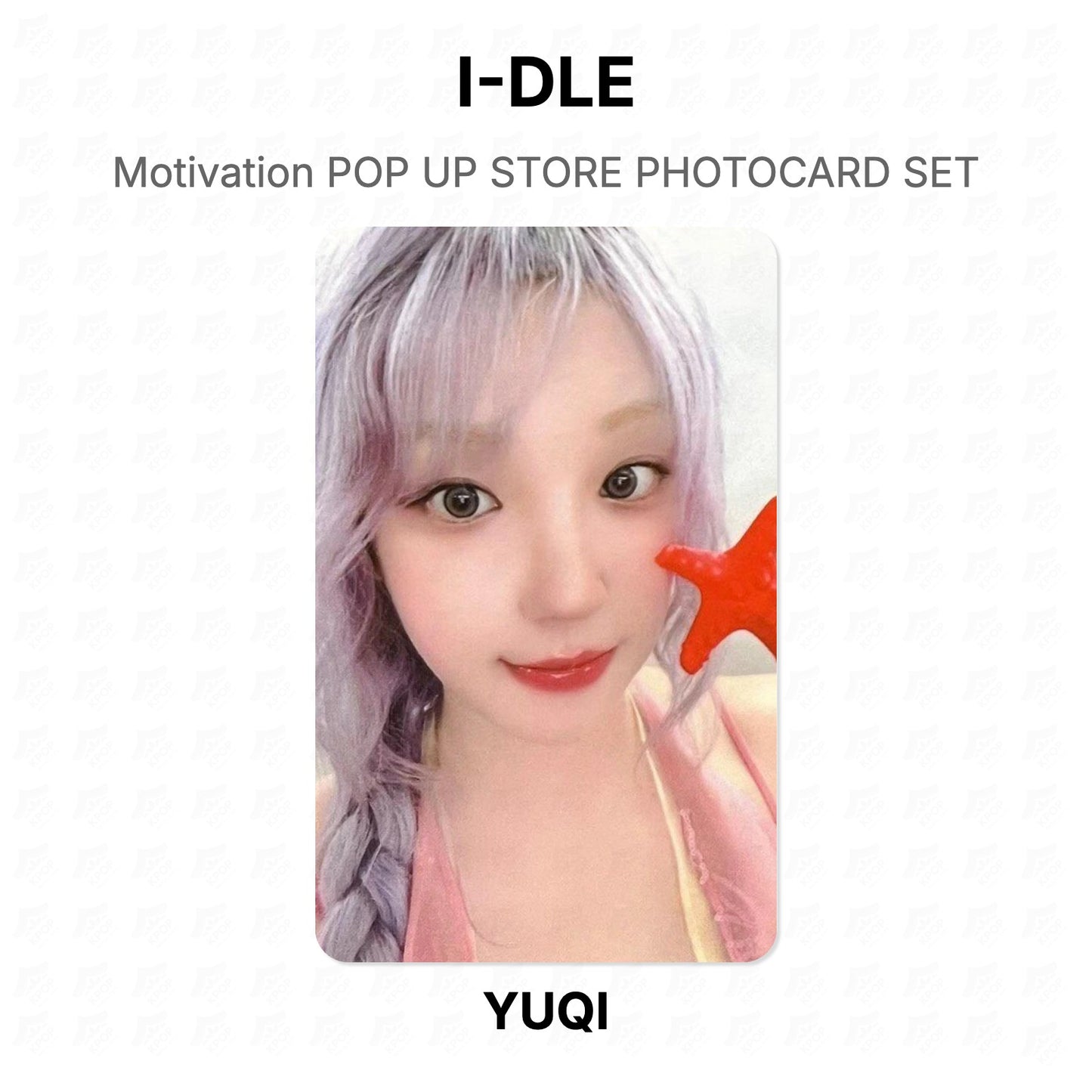 I-DLE Motivation POP UP STORE PHOTOCARD SET Official Photocard