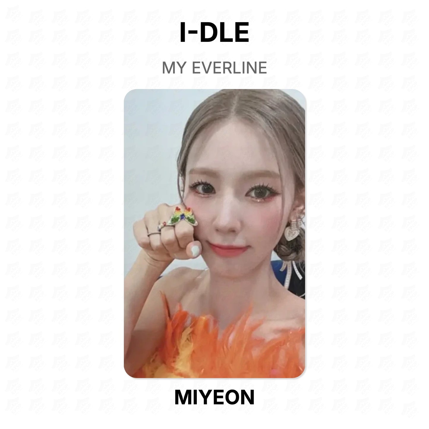 I-DLE MY EVERLINE Official Photocard
