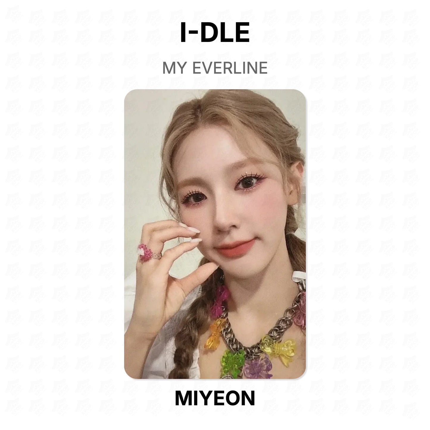 I-DLE MY EVERLINE Official Photocard