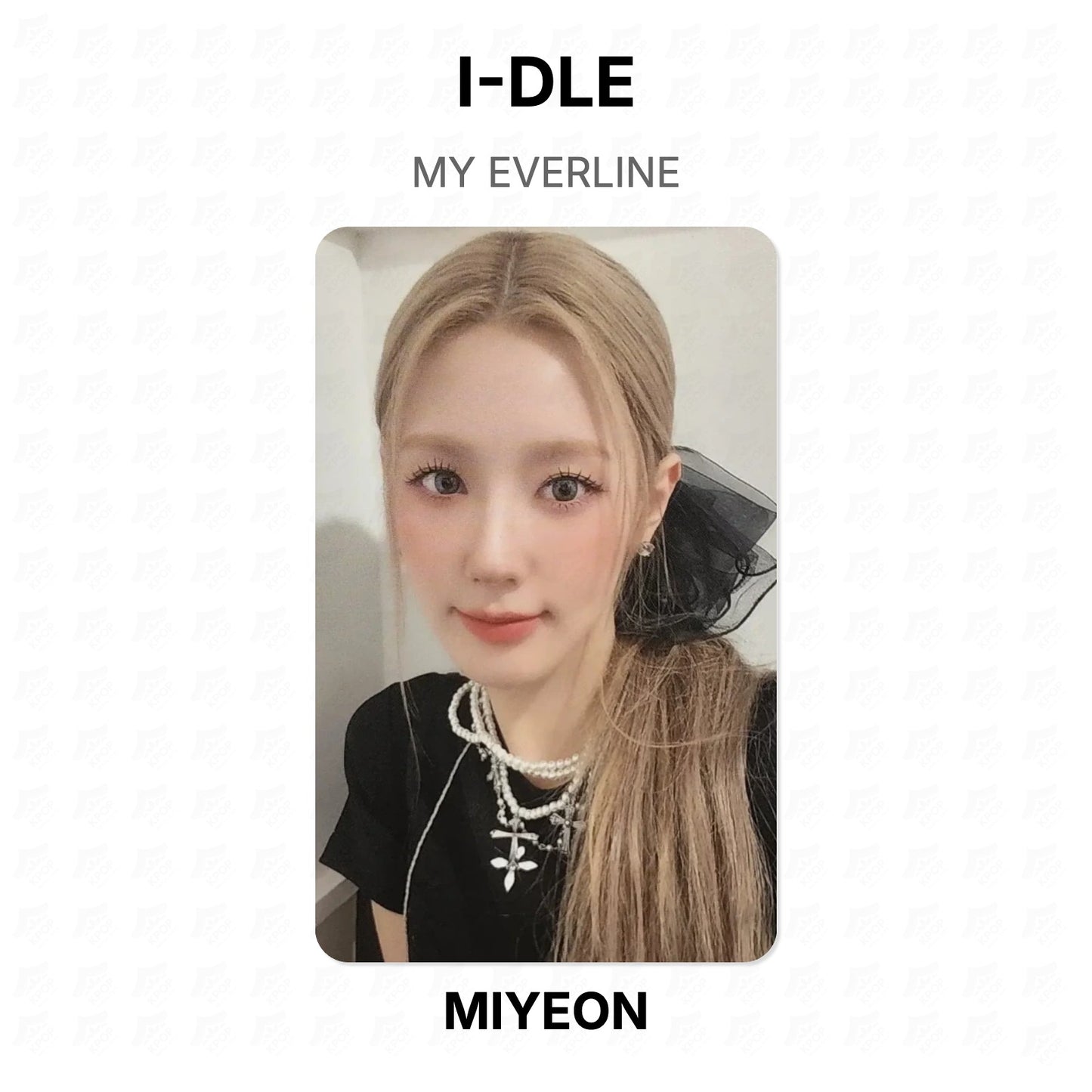 I-DLE MY EVERLINE Official Photocard
