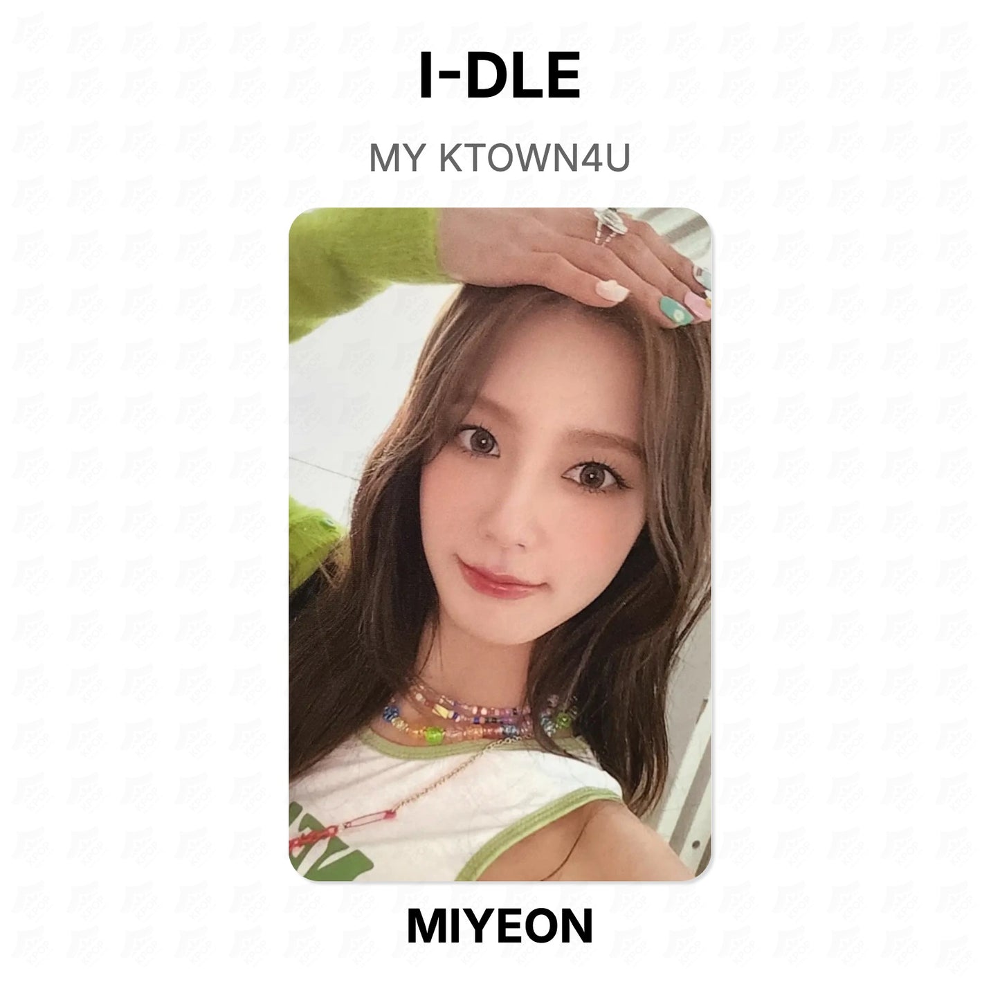 I-DLE MY KTOWN4U Official Photocard
