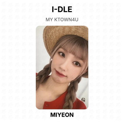 I-DLE MY KTOWN4U Official Photocard