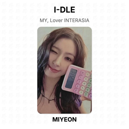 I-DLE MY, Lover INTERASIA Official Photocard