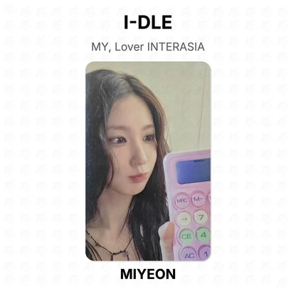 I-DLE MY, Lover INTERASIA Official Photocard