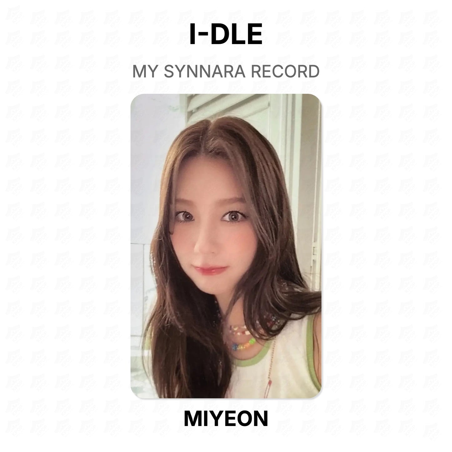 I-DLE MY SYNNARA RECORD Official Photocard