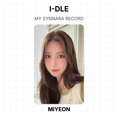 I-DLE MY SYNNARA RECORD Official Photocard