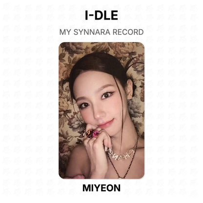 I-DLE MY SYNNARA RECORD Official Photocard