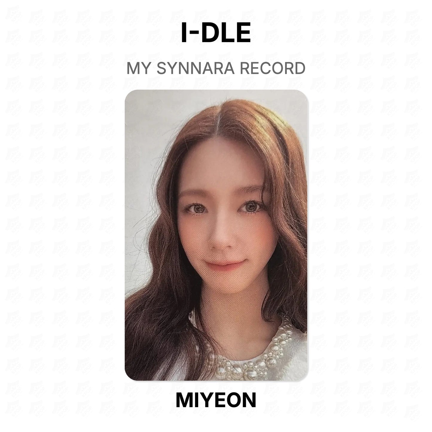 I-DLE MY SYNNARA RECORD Official Photocard