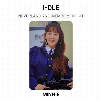 I-DLE NEVERLAND 2ND MEMBERSHIP KIT Official Photocard