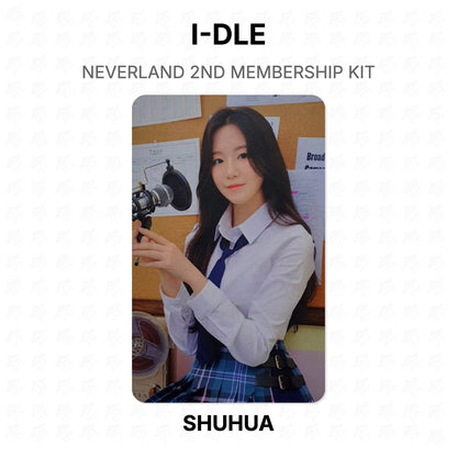 I-DLE NEVERLAND 2ND MEMBERSHIP KIT Official Photocard