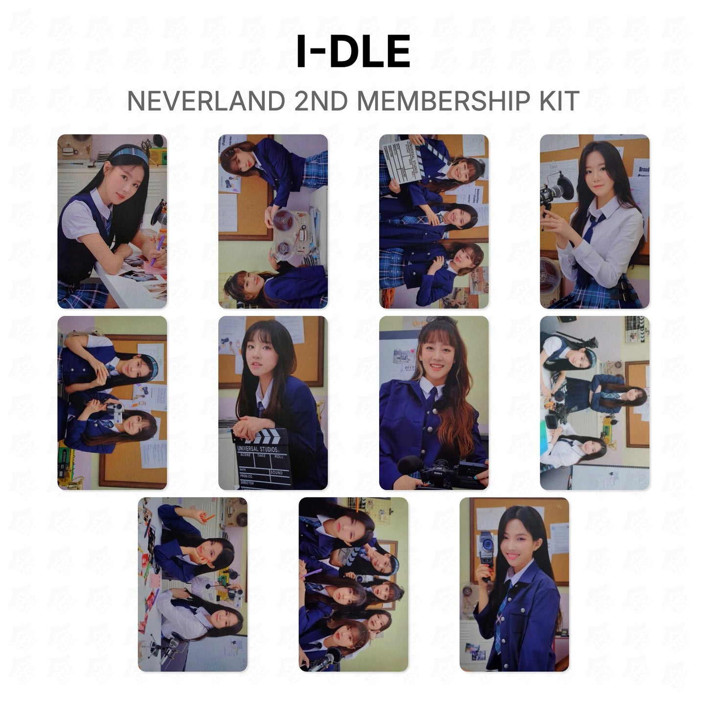 I-DLE NEVERLAND 2ND MEMBERSHIP KIT Official Photocard