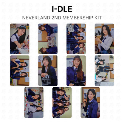 I-DLE NEVERLAND 2ND MEMBERSHIP KIT Official Photocard