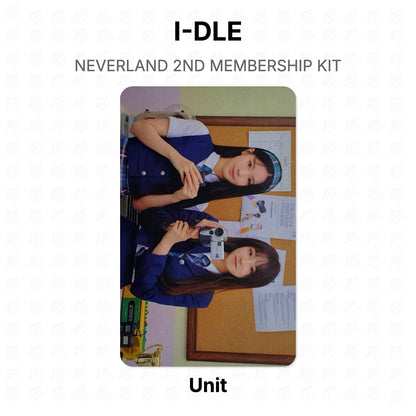 I-DLE NEVERLAND 2ND MEMBERSHIP KIT Official Photocard