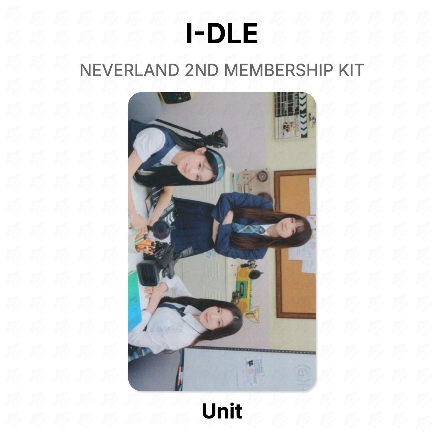 I-DLE NEVERLAND 2ND MEMBERSHIP KIT Official Photocard