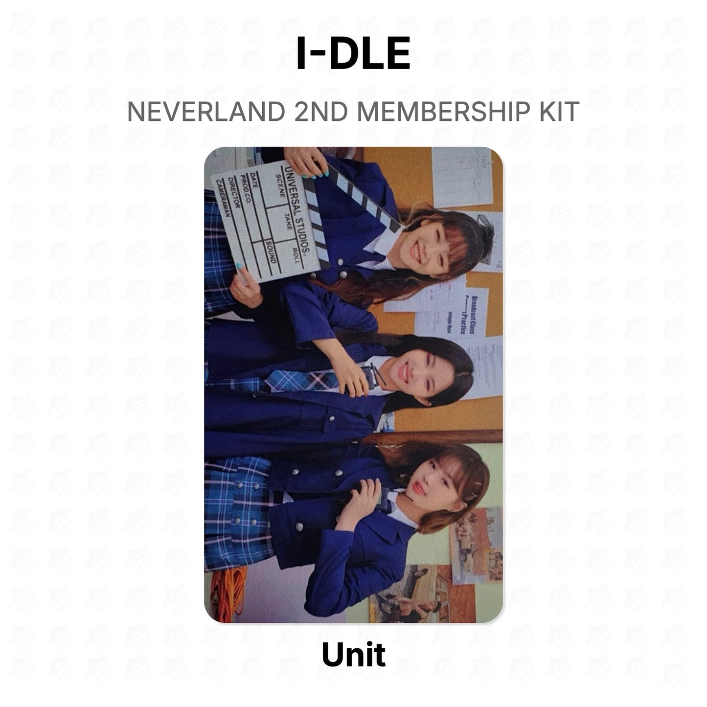 I-DLE NEVERLAND 2ND MEMBERSHIP KIT Official Photocard