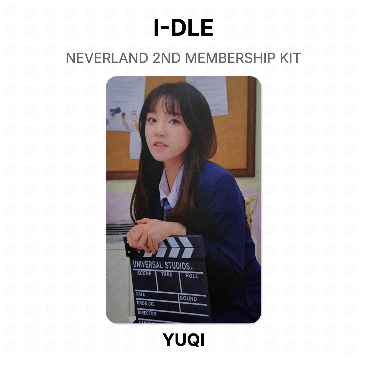 I-DLE NEVERLAND 2ND MEMBERSHIP KIT Official Photocard