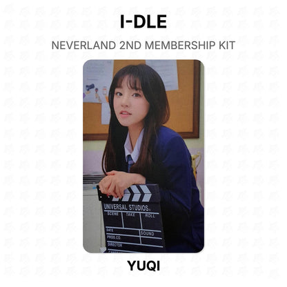 I-DLE NEVERLAND 2ND MEMBERSHIP KIT Official Photocard