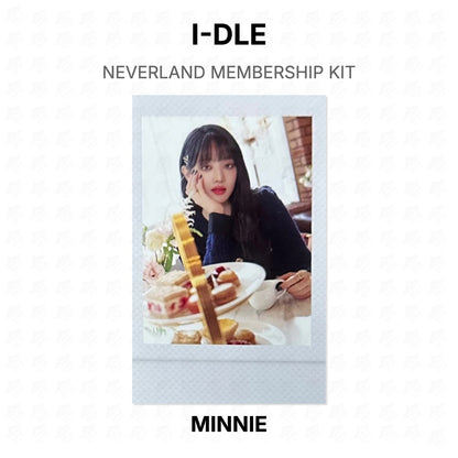 I-DLE NEVERLAND MEMBERSHIP KIT Official Photocard
