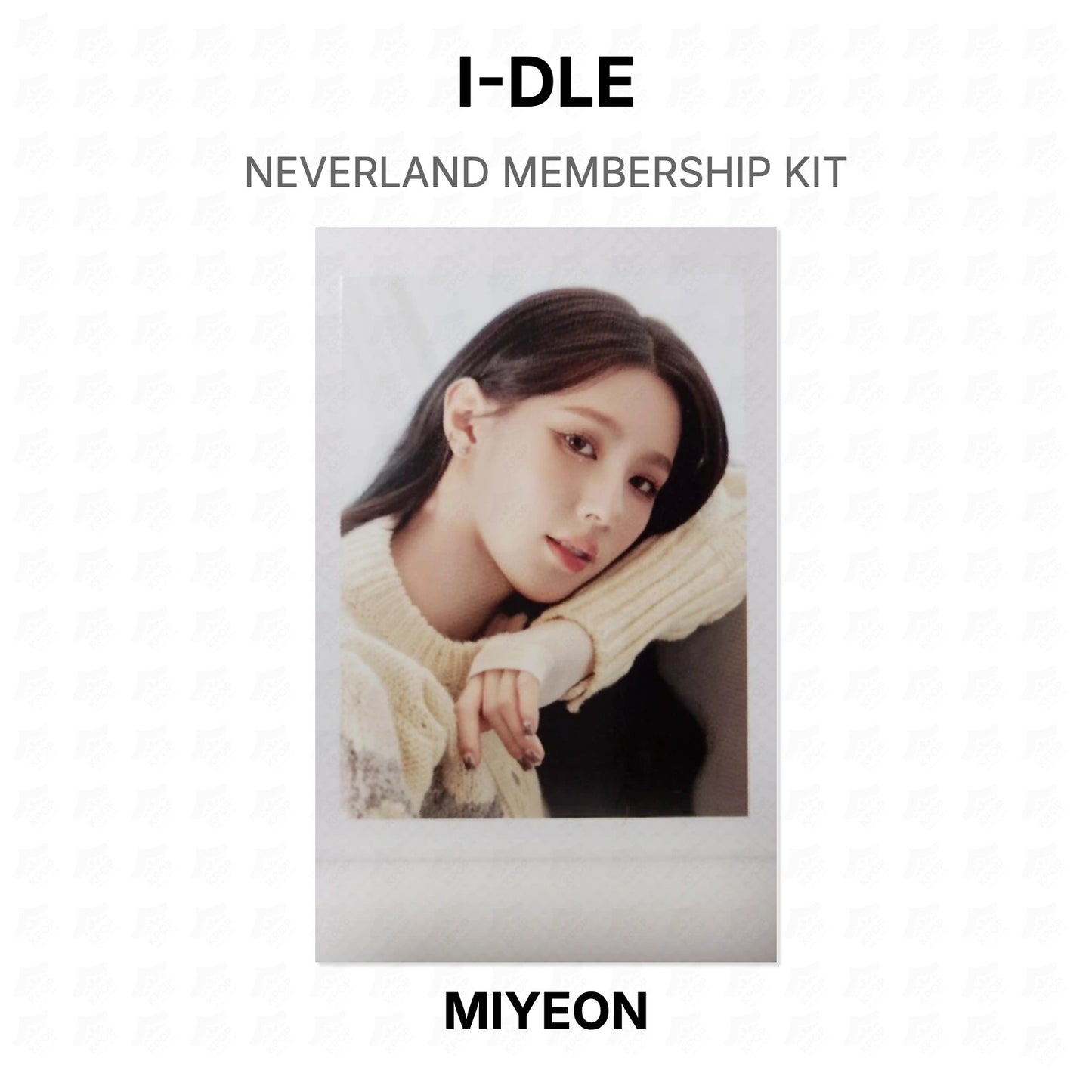 I-DLE NEVERLAND MEMBERSHIP KIT Official Photocard