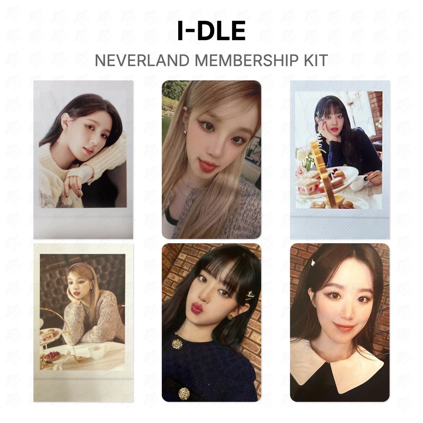 I-DLE NEVERLAND MEMBERSHIP KIT Official Photocard