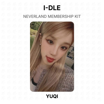 I-DLE NEVERLAND MEMBERSHIP KIT Official Photocard