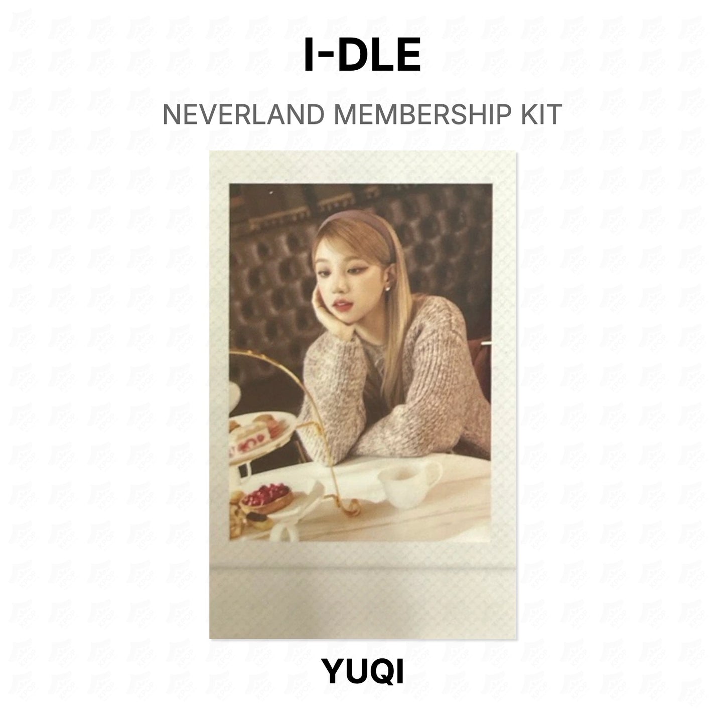 I-DLE NEVERLAND MEMBERSHIP KIT Official Photocard