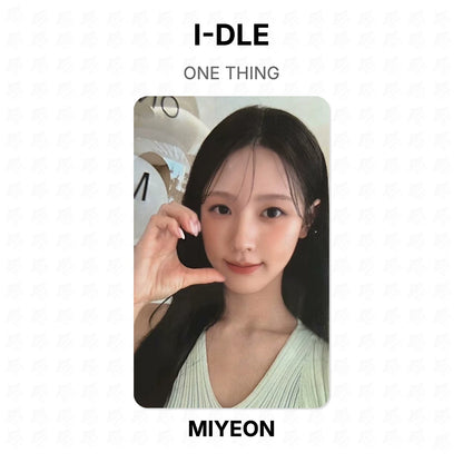 I-DLE ONE THING Official Photocard