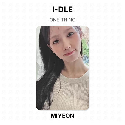 I-DLE ONE THING Official Photocard