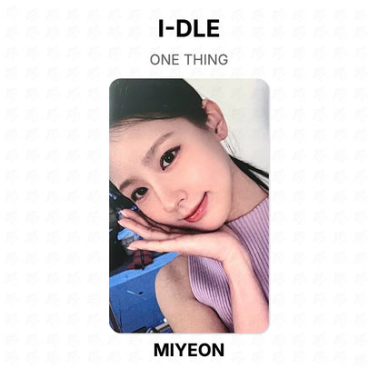 I-DLE ONE THING Official Photocard
