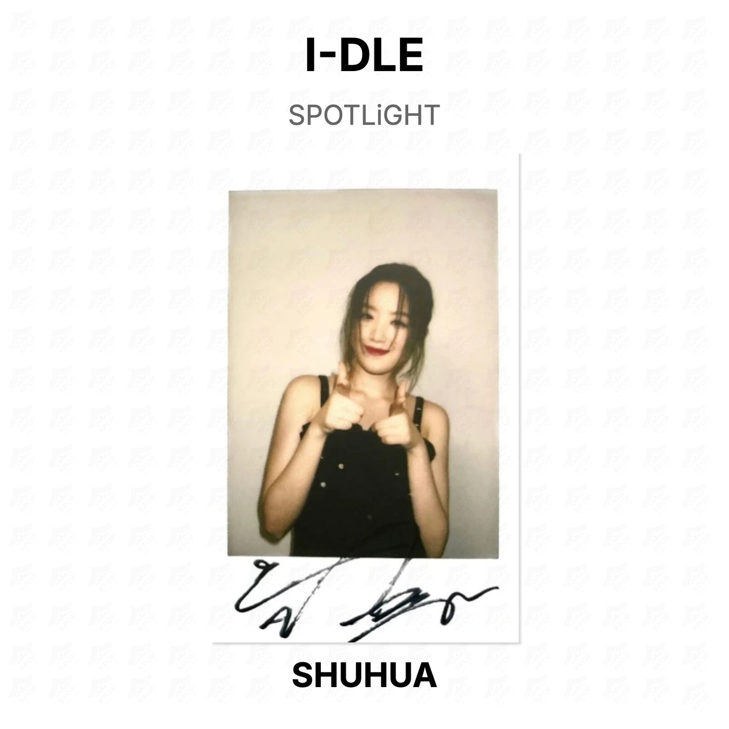 I-DLE SPOTLiGHT Official Photocard