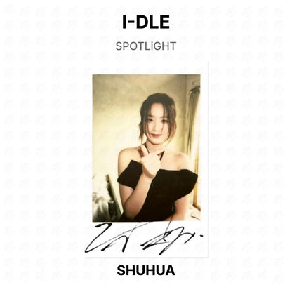 I-DLE SPOTLiGHT Official Photocard