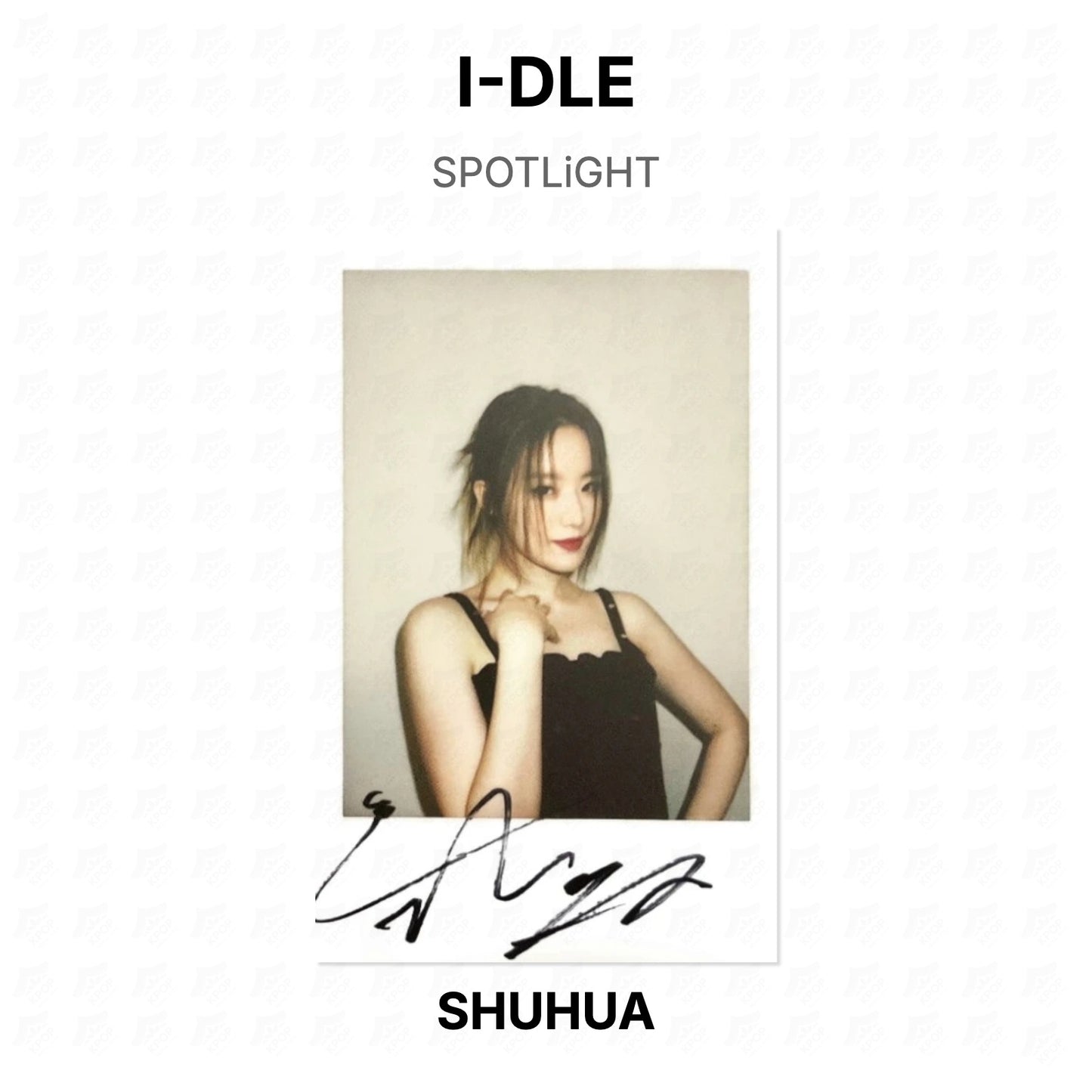 I-DLE SPOTLiGHT Official Photocard