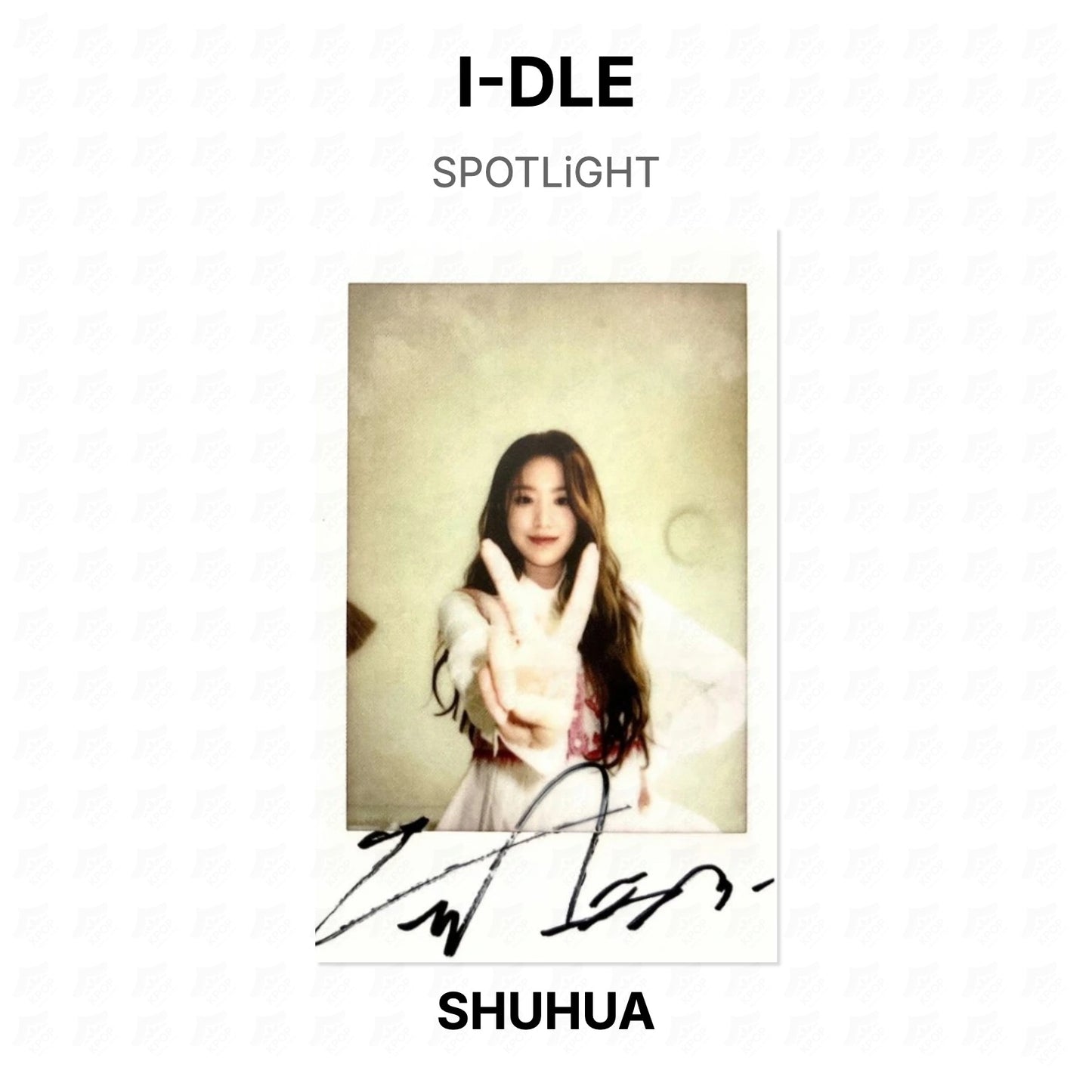 I-DLE SPOTLiGHT Official Photocard