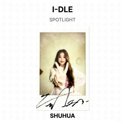 I-DLE SPOTLiGHT Official Photocard