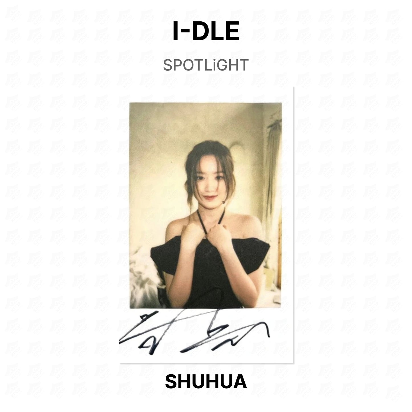 I-DLE SPOTLiGHT Official Photocard