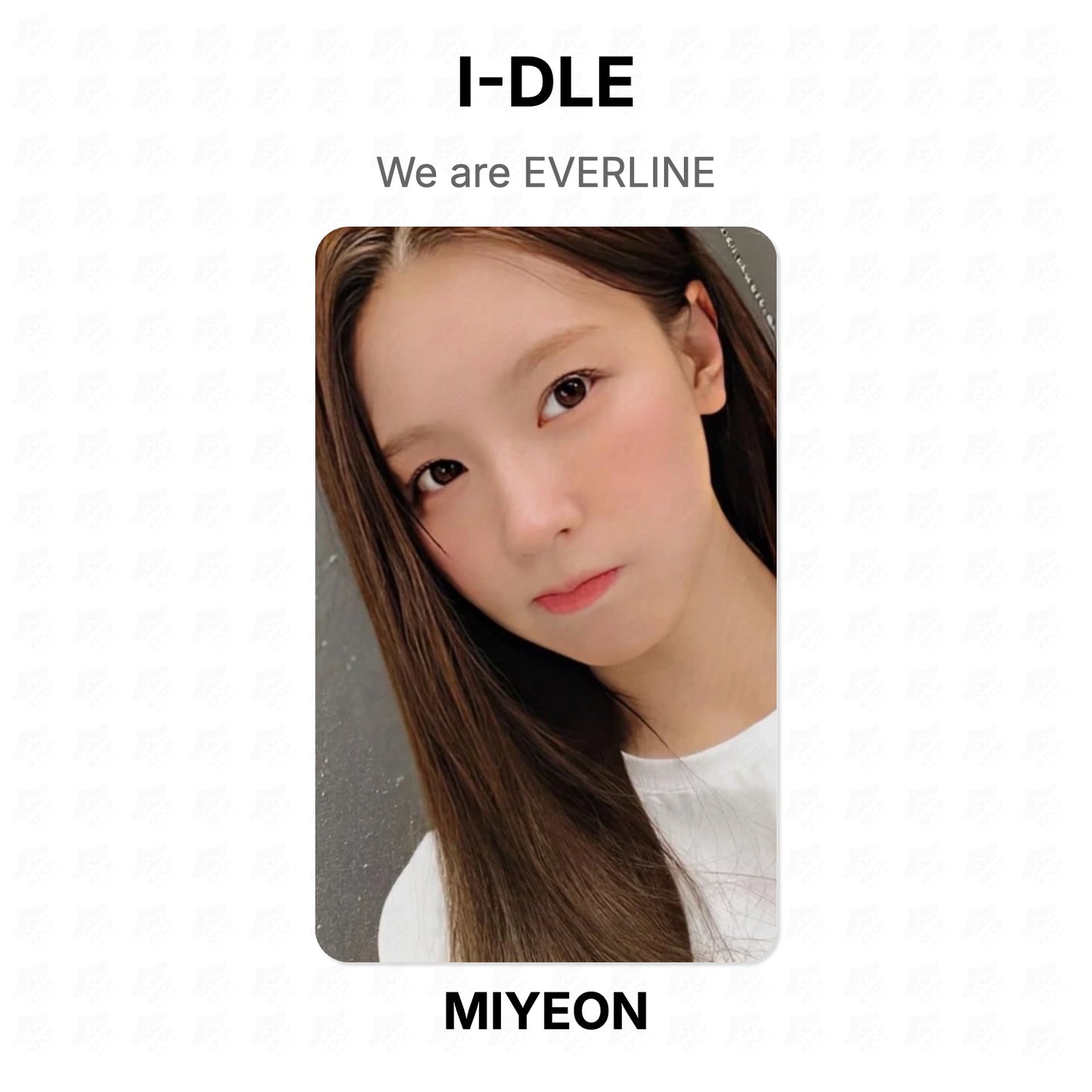 I-DLE We are EVERLINE Official Photocard
